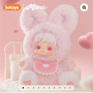 Jotoys Miana Pink Bunny Doll Miana Nighty Night to U plush